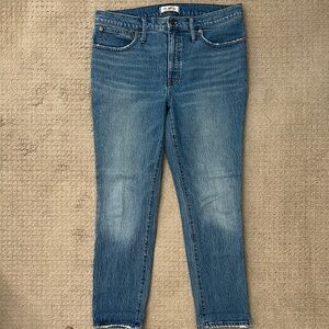 Madewell Excellent Condition Tomboy Straight Jeans